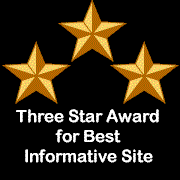 Three Star Award for an Excellent Site