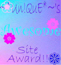Unique's Awesome Site Award